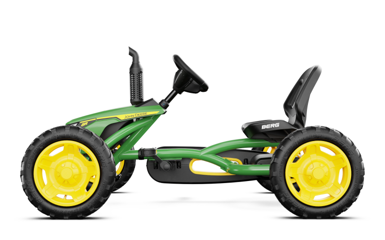 Siedzenie gokarta BERG Buddy John Deere – regulowane, dopasowane do wzrostu dziecka, ergonomiczne oparcie