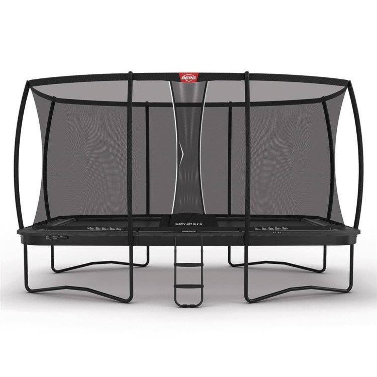 Trampolina BERG Ultim Elite Regular 500 Grey + Safety Net DLX XL