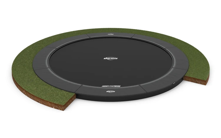 Trampolina BERG SPORTS Elite FlatGround 430 Grey