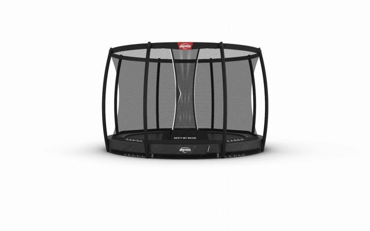 Trampolina BERG Champion InGround 430 Grey + Safety Net Deluxe