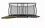 Trampolina BERG SPORTS Ultim Pro Bouncer FlatGround 5x5 + Safety Net XL