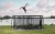 BERG SPORTS Ultim Pro Bouncer FlatGround 5x5 + Safety Net XL