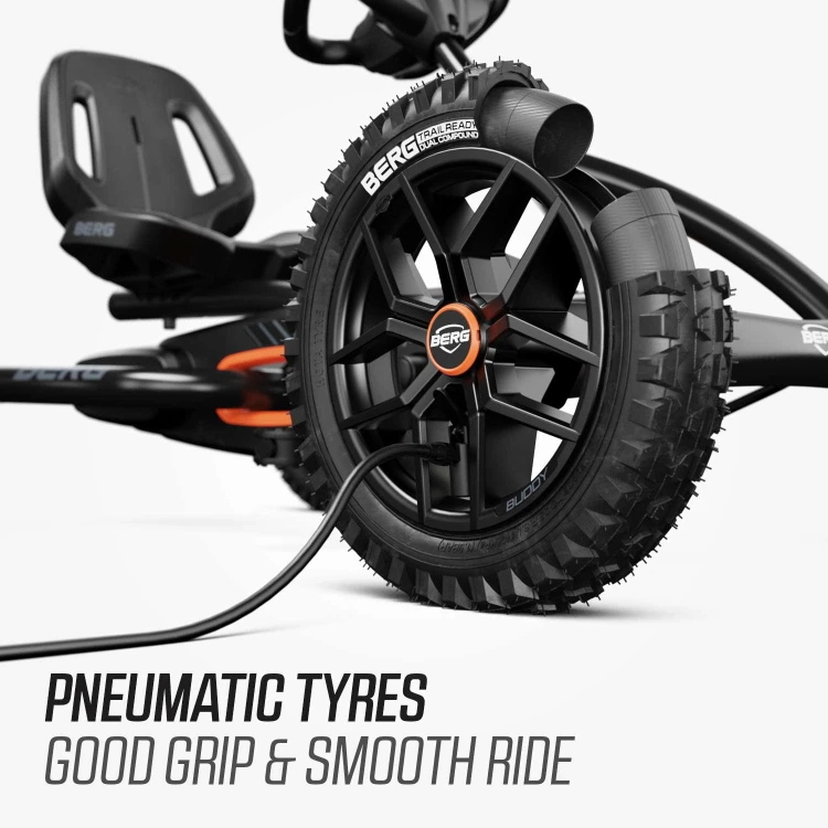 BERG Buddy Cross Black + Handbrake