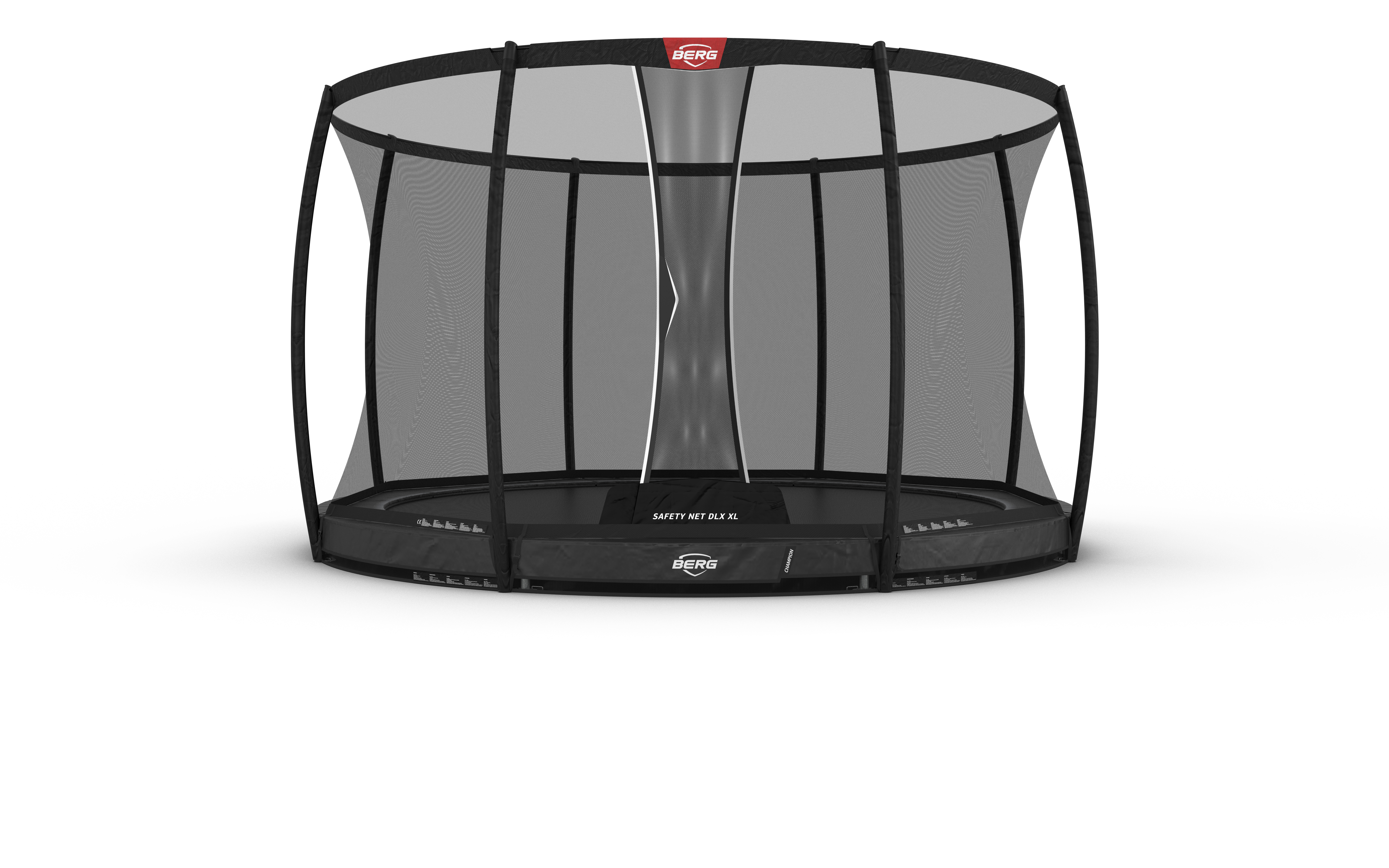 BERG Champion InGround 430 Grey + Safety Net DLX XL
